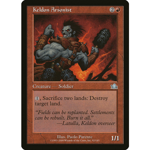 Keldon Arsonist - PCY