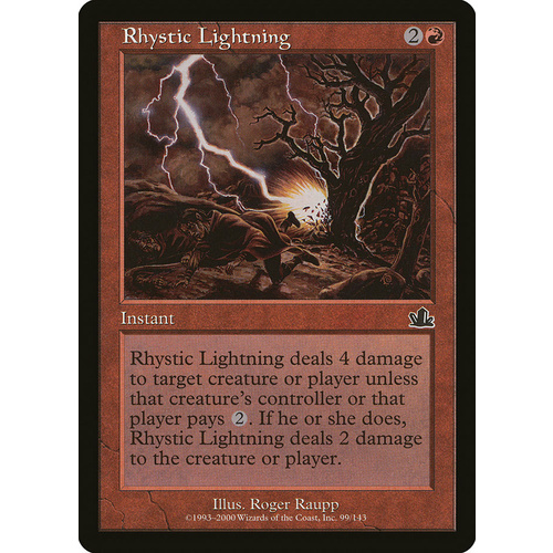 Rhystic Lightning - PCY