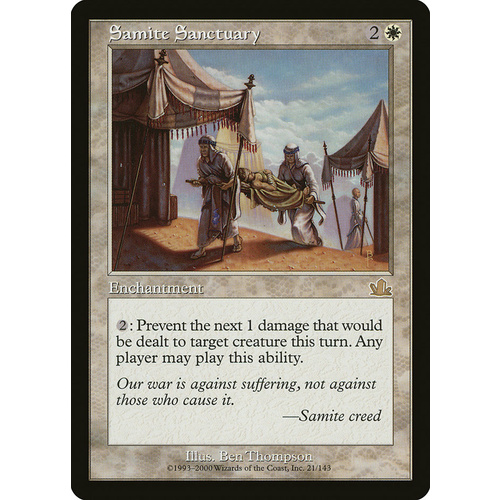 Samite Sanctuary FOIL - PCY