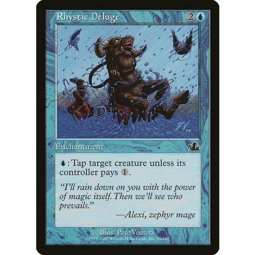 Rhystic Deluge FOIL - PCY