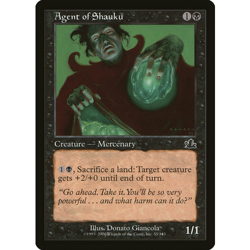 Agent of Shauku FOIL - PCY