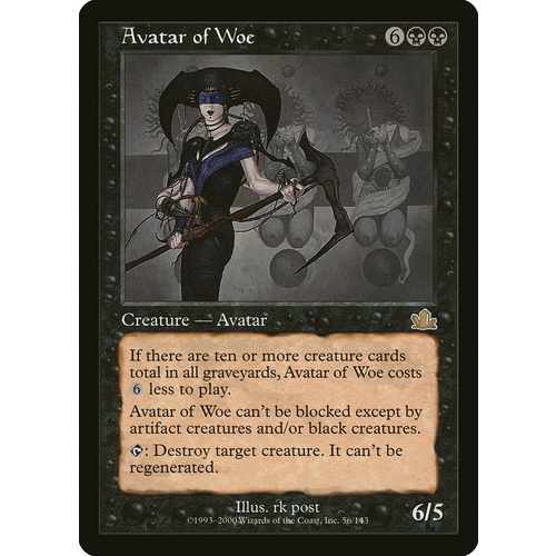 Avatar of Woe FOIL - PCY