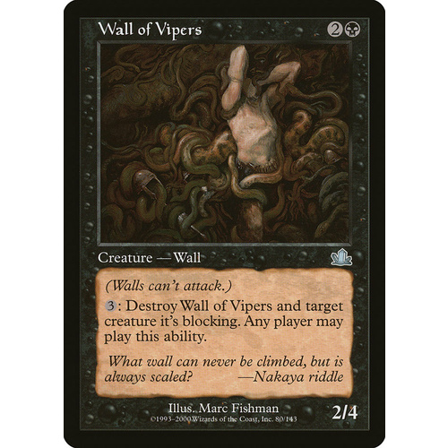 Wall of Vipers FOIL - PCY