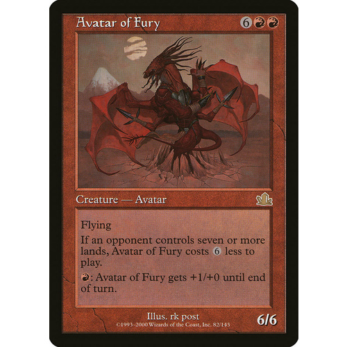 Avatar of Fury FOIL - PCY