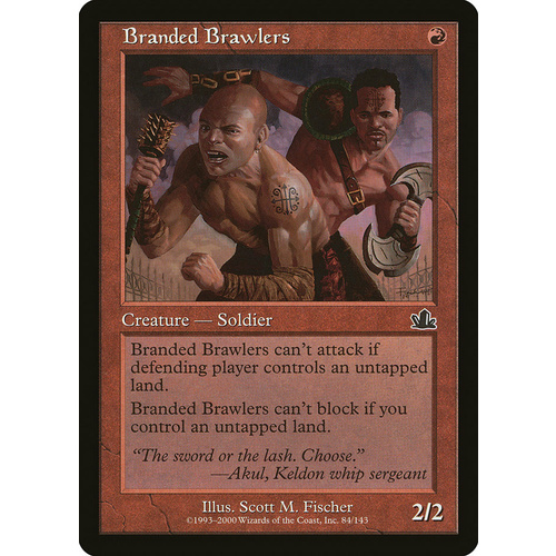 Branded Brawlers FOIL - PCY