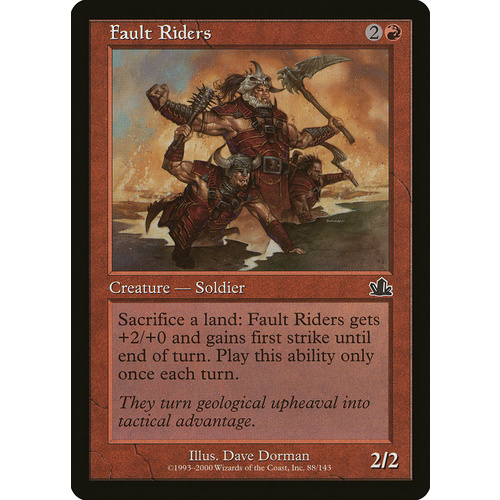 Fault Riders FOIL - PCY