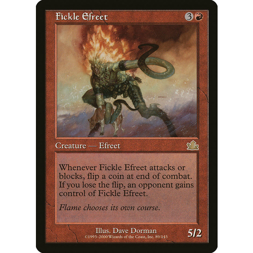 Fickle Efreet FOIL - PCY