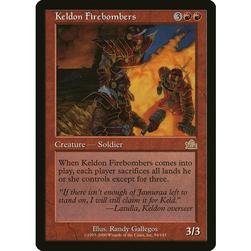 Keldon Firebombers FOIL - PCY