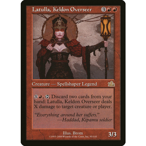 Latulla, Keldon Overseer FOIL - PCY
