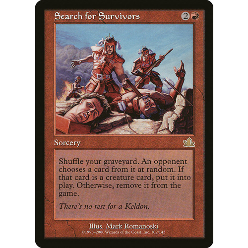 Search for Survivors FOIL - PCY