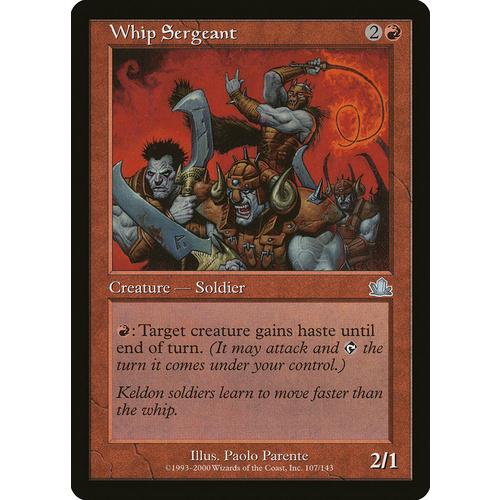 Whip Sergeant FOIL - PCY