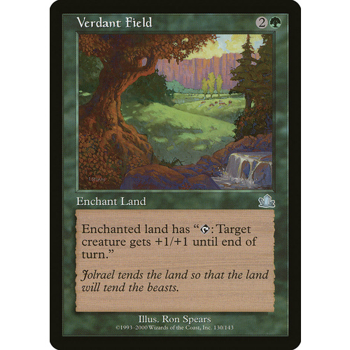 Verdant Field FOIL - PCY