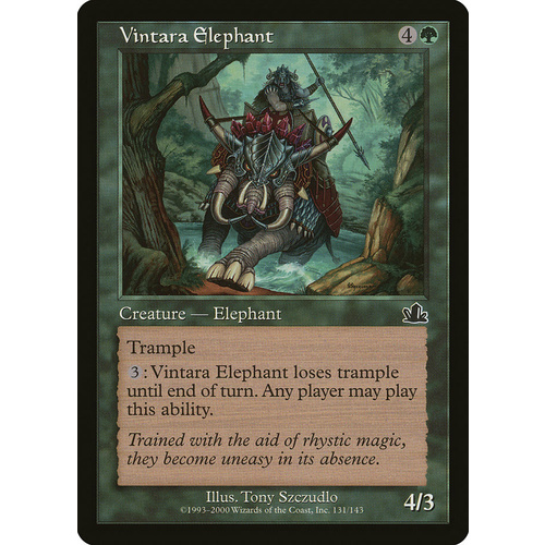 Vintara Elephant FOIL - PCY