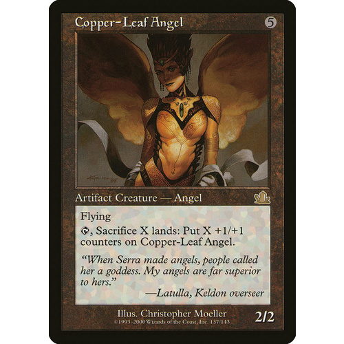 Copper-Leaf Angel FOIL - PCY