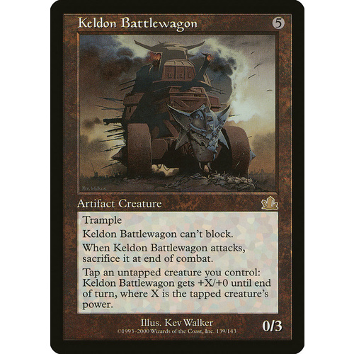 Keldon Battlewagon FOIL - PCY