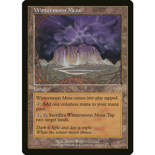 Wintermoon Mesa FOIL - PCY