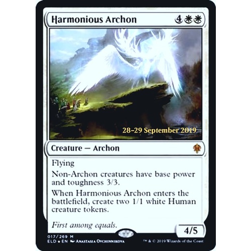 Harmonious Archon (Prerelease) FOIL - ELD