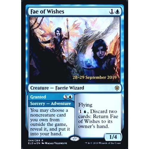 Fae of Wishes // Granted (Prerelease) FOIL - ELD