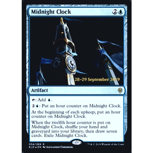 Midnight Clock (Prerelease) FOIL - ELD