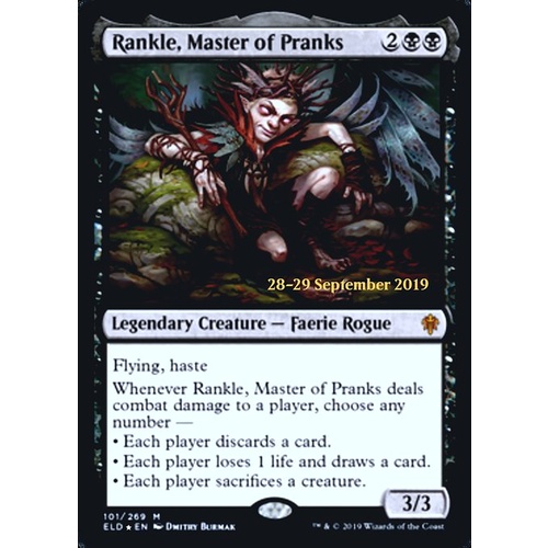 Rankle, Master of Pranks (Prerelease) FOIL - ELD