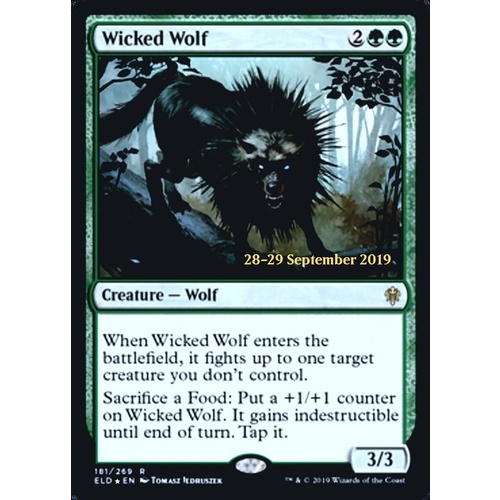 Wicked Wolf (Prerelease) FOIL - ELD
