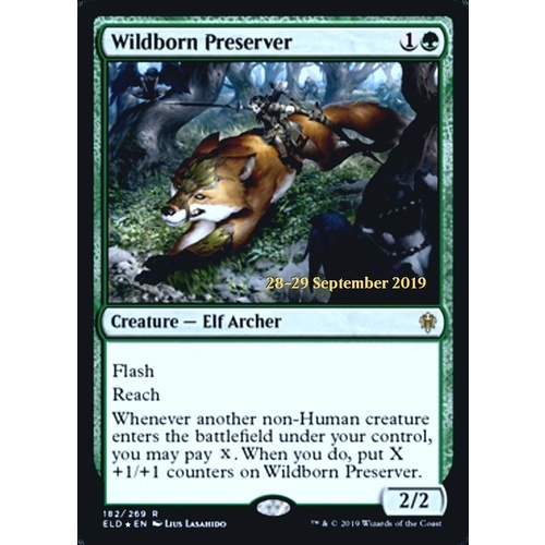 Wildborn Preserver (Prerelease) FOIL - ELD