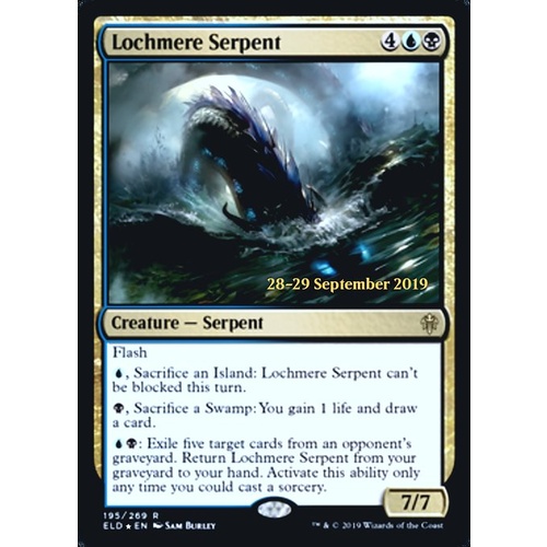 Lochmere Serpent (Prerelease) FOIL - ELD