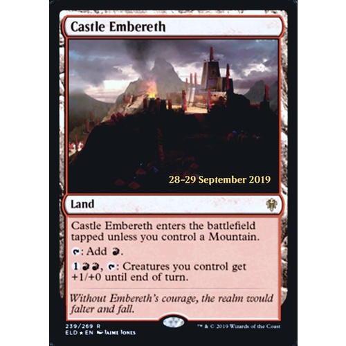 Castle Embereth (Prerelease) FOIL - ELD