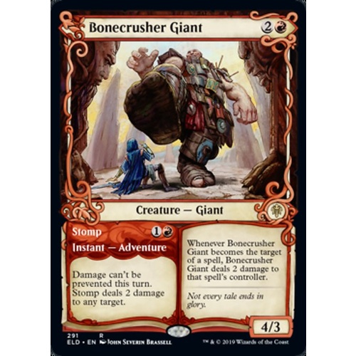 Bonecrusher Giant // Stomp (Showcase) - ELD