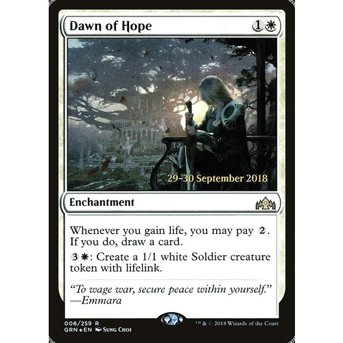 Dawn of Hope Pre-Release FOIL - GRN