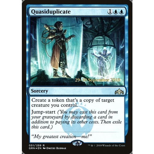 Quasiduplicate Pre-Release FOIL - GRN