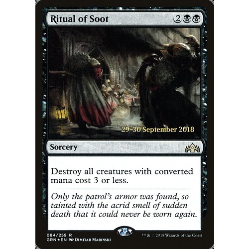 Ritual of Soot Pre-Release FOIL - GRN