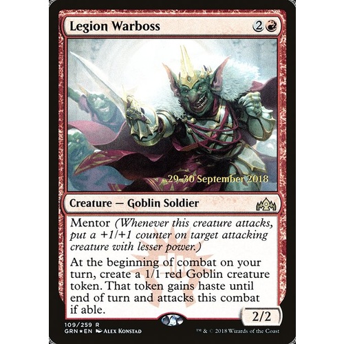 Legion Warboss Pre-Release FOIL - GRN