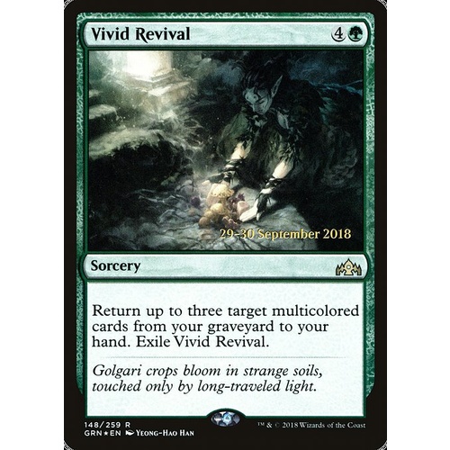 Vivid Revival Pre-Release FOIL - GRN