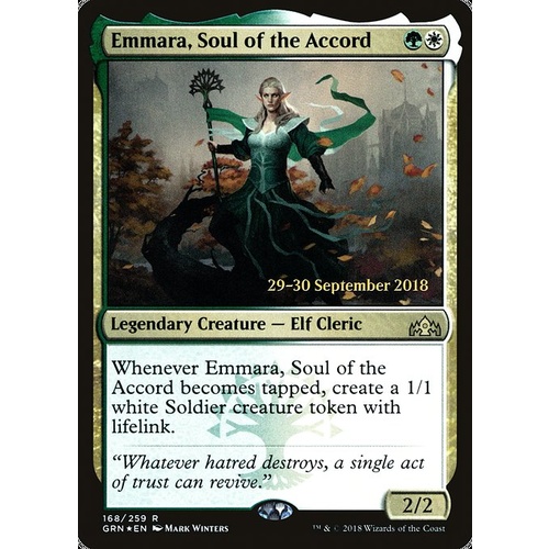 Emmara, Soul of the Accord Pre-Release FOIL - GRN