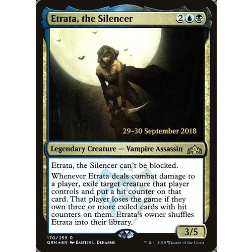 Etrata, the Silencer Pre-Release FOIL - GRN