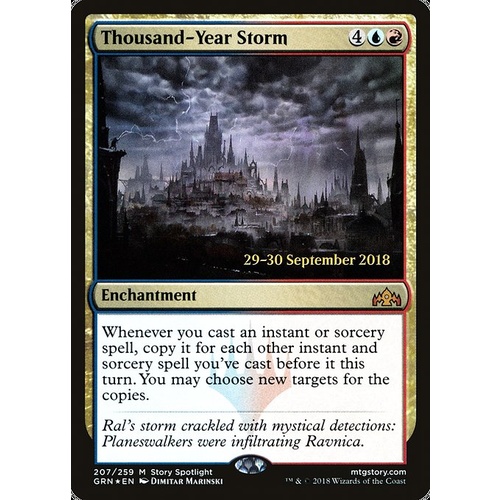 Thousand-Year Storm Pre-Release FOIL - GRN