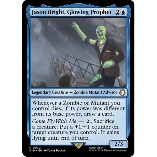 Jason Bright, Glowing Prophet - PIP