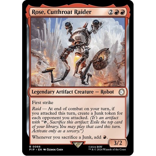 Rose, Cutthroat Raider - PIP