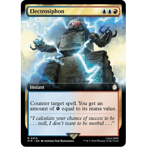 Electrosiphon (Extended Art) - PIP