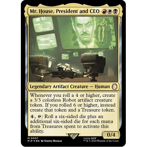 Mr. House, President and CEO FOIL - PIP