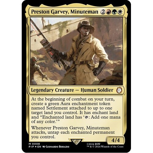 Preston Garvey, Minuteman FOIL - PIP