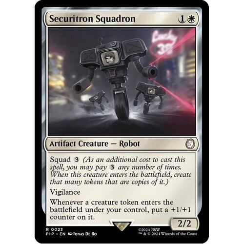 Securitron Squadron FOIL - PIP