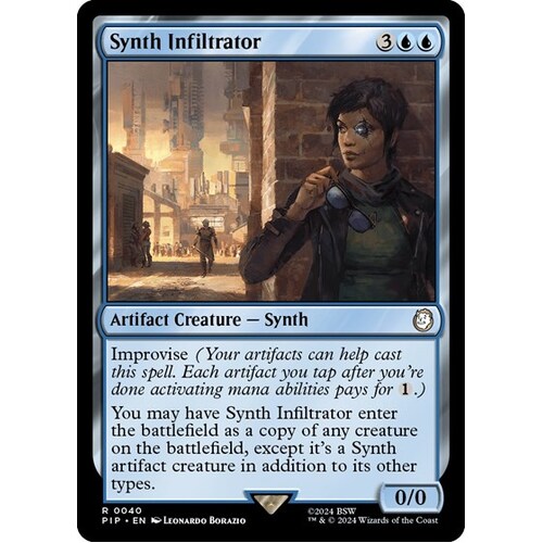 Synth Infiltrator FOIL - PIP
