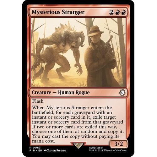 Mysterious Stranger FOIL - PIP