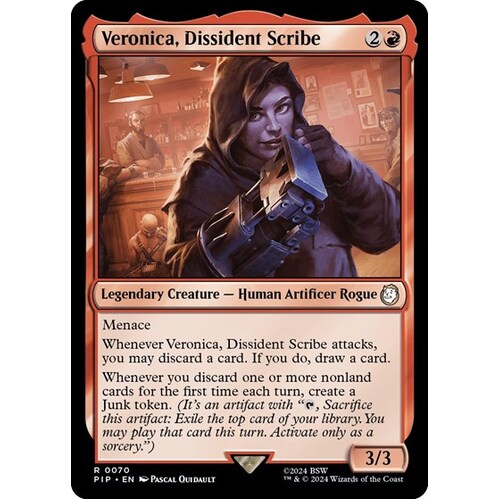 Veronica, Dissident Scribe FOIL - PIP
