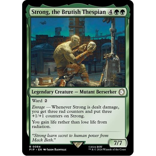 Strong, the Brutish Thespian FOIL - PIP