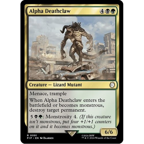 Alpha Deathclaw FOIL - PIP
