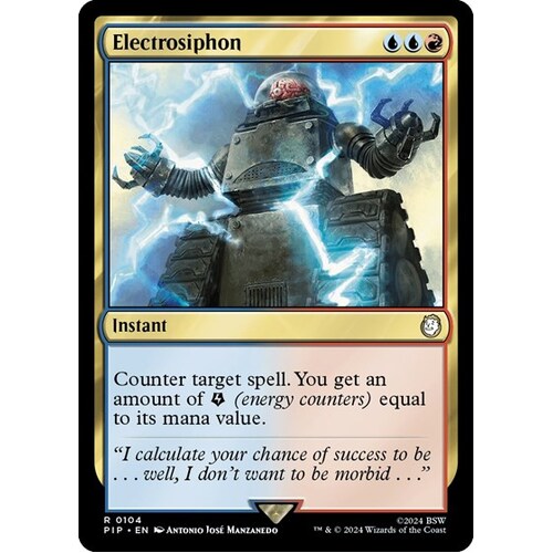 Electrosiphon FOIL - PIP