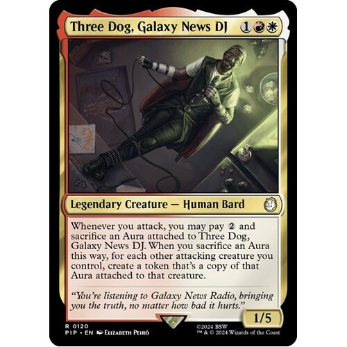 Three Dog, Galaxy News DJ FOIL - PIP